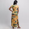 Vestido Jeri - Barcos e Tuiuiu Fundo Amarelo2