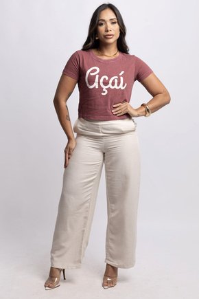 Cropped Estonado - Açaí Terra Cota