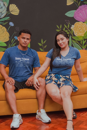 Baby Look Estonada- Dialeto Paraense - Marinho Sky