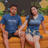 Baby Look Estonada Marinho - Dialeto Paraense5