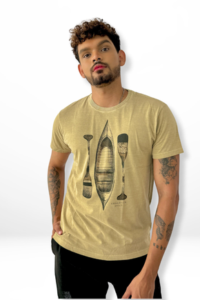 Camiseta Estonada - Caramelo Canoa