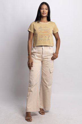 Cropped Estonado Caramelo - Peixes