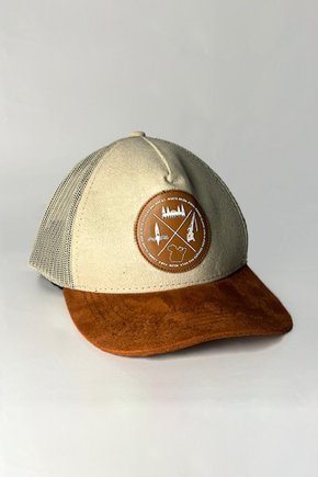 Boné Trucker Areia - Brasão Paraense