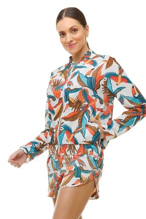 Jaqueta Bomber - Aves Abacaxi