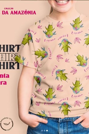 Camiseta Infantil Personagens