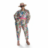 Jaqueta Bomber - Canindés Flores Pink