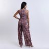 Calça Ampla - Marajoara Tons Terrosos1