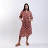 chemise indigena vermelha