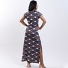 Vestido Jeri - Indígena Vermelho e Preto3
