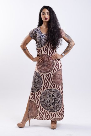 Vestido Jeri - Marajoara Pratos e Texturas