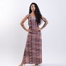 Vestido Hortência - Marajoara Tons Terrosos