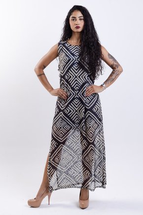 Vestido tule Maré - Padrões