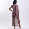 Vestido tule Maré - Marajoara Tons Terrosos9