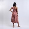 saia pareo indigena vermelho costa