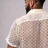 Camisa Masculina botão crochê8