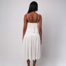 Saia pala em V - Off White Paraty