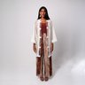 Kimono Crochê Off White 1