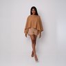 Blusa Túnica Algodão Natural Assimétrica8