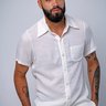camisa masculina off white paraty