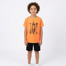 camisa infantil canoa laranja