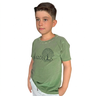 camiseta infantil arvore verde