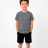 camiseta estonada infantil belem cinza color