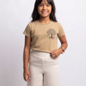 camisa estonada infantil arvore caramelo