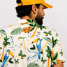 Camisa de botão motivos aquarela