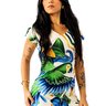vestido jeri longo motivos tropicais br 1