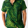 camisa de botao masculina bandeira br bordado 4
