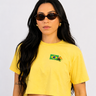 cropped estonado brasil tucano amarelo 2