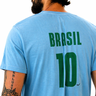 camiseta estonada brasil tucano frente azul celeste