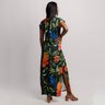 Vestido jeri arara azul abacaxi costa