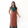 vestido jeri cocar penas