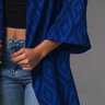 kimono arara maxi azul 2