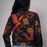 jaqueta bomber arara flor bordado 2