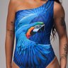 body maxi arara azul 2