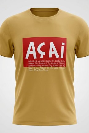 Camiseta Amazônia Sucesso - Placa de Açaí