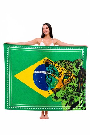 Canga Retangular - Bandeira Br Onça